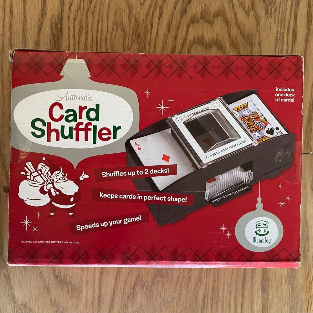 Wembley Automatic Card Shuffler Deck of Cards/Gifts‎
